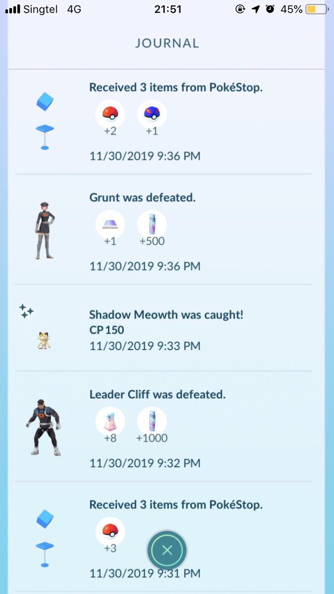 adeline_a's tweet photo. maybe it’s time to date Cliff👀 #PokémonGo #ShinyShadowMeowth #GruntLeaders https://t.co/vg5eRo0hDs