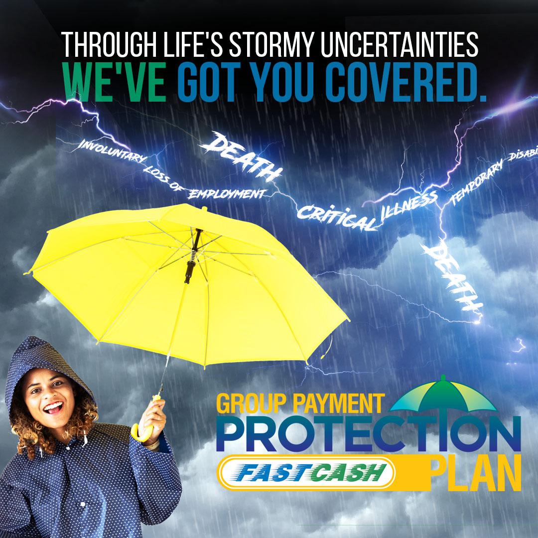 _Fast_cash's tweet photo. Life is full of uncertainties and that is why we ensure our customers are protected. With our Group Protection Plan your loan is insured against loss of employment, illness, death and more. Ask us about our Group Protection Plan.

#FastCashCaribbean #SmarterFasterBetter https://t.co/pCozEYQk2D