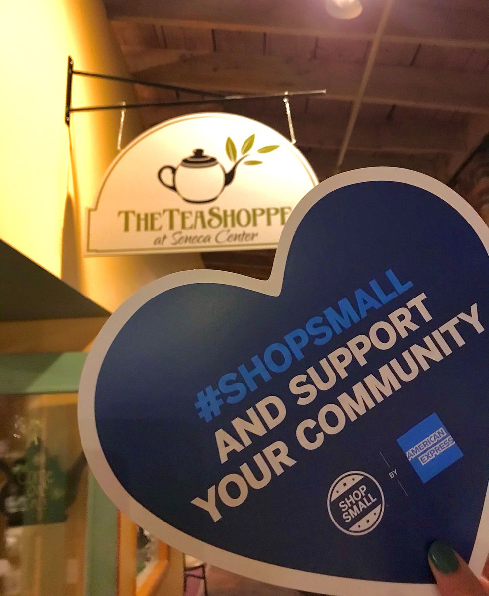 Today is Small Business Saturday- Make sure to #ShopSmall today! Stop by for our in-shop specials or for lunch.

Don't forget to check out and support all of the wonderful small businesses located in the Historic Seneca Center and in town!