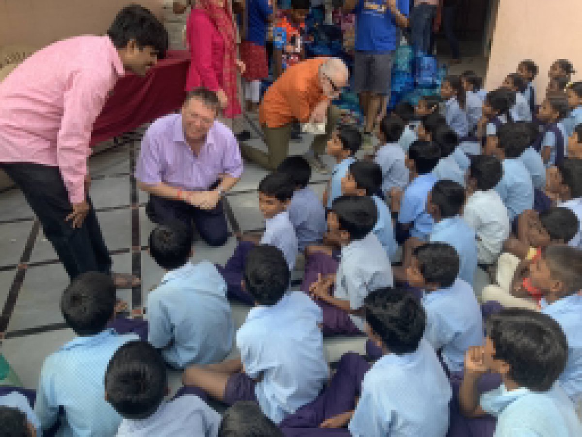 UKinHyderabad's tweet photo. Keeping up with this year’s theme of #StAndrewsDay , 
DHC @Andrew007Uk collaborated with #BringASmileFoundation to distribute blankets in a Government School Chengicherla, Uppal. 

#onekindact  #belikeStAndrew https://t.co/4OMzx2RdO2