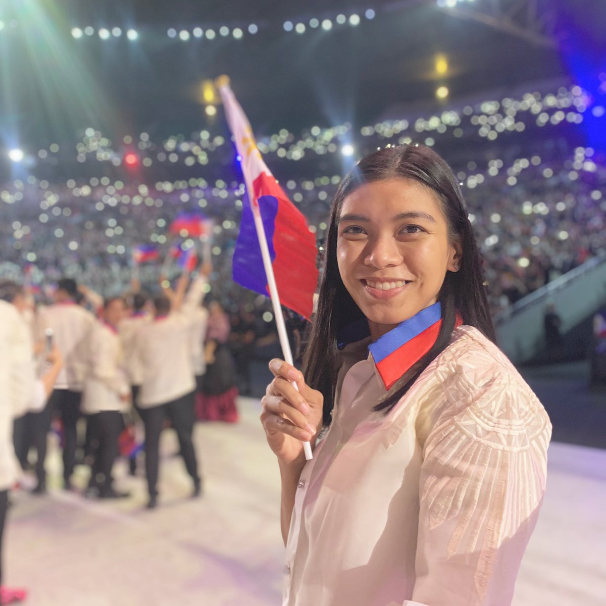 AlyssaValdez2's tweet photo. SEA GAMES 2019 🇵🇭 #ParaSaBayan #WeWinAsOne https://t.co/ILg1YATho0