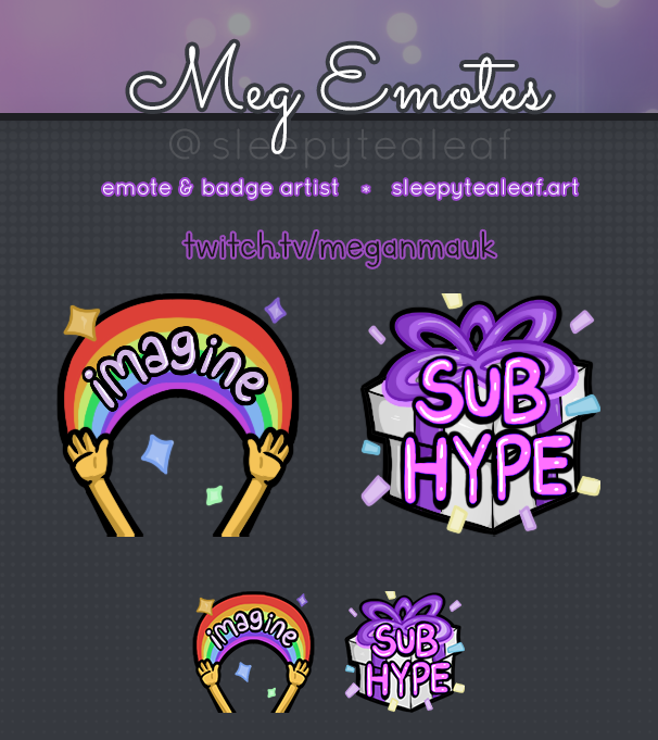 Trinket Commissions Open S Tweet A Pair Of Emotes For The