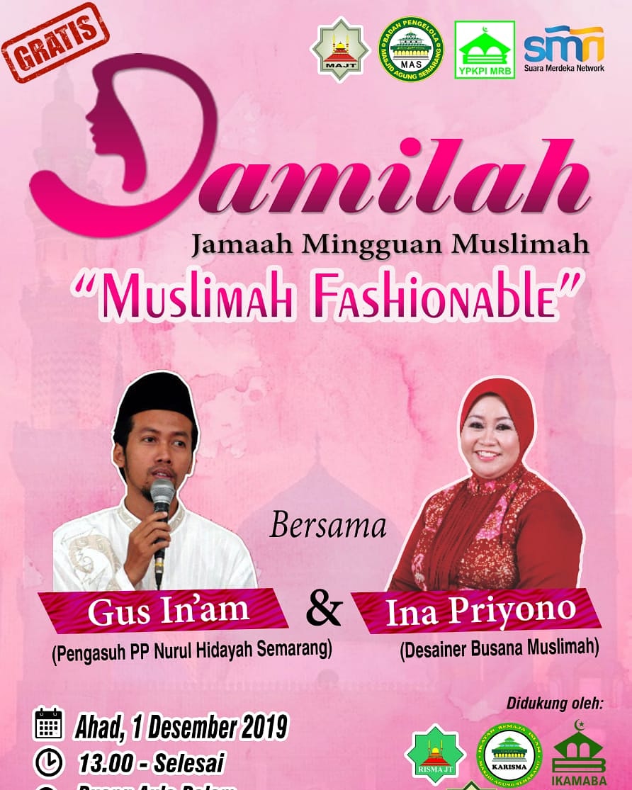 Sila datang ya muslimah milenial Senarang...