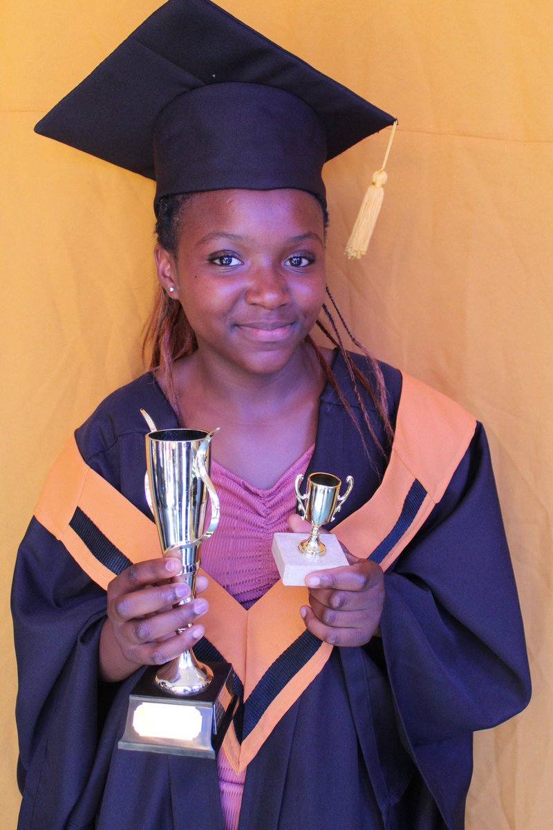 Bua_education's tweet photo. More winners from our recent graduation and prize-giving ceremony. 
Ester Nekaka, Zama Mabala &amp; Bongiwe Mgaga. 👏🎓🏆 https://t.co/sa3YX6OUdY