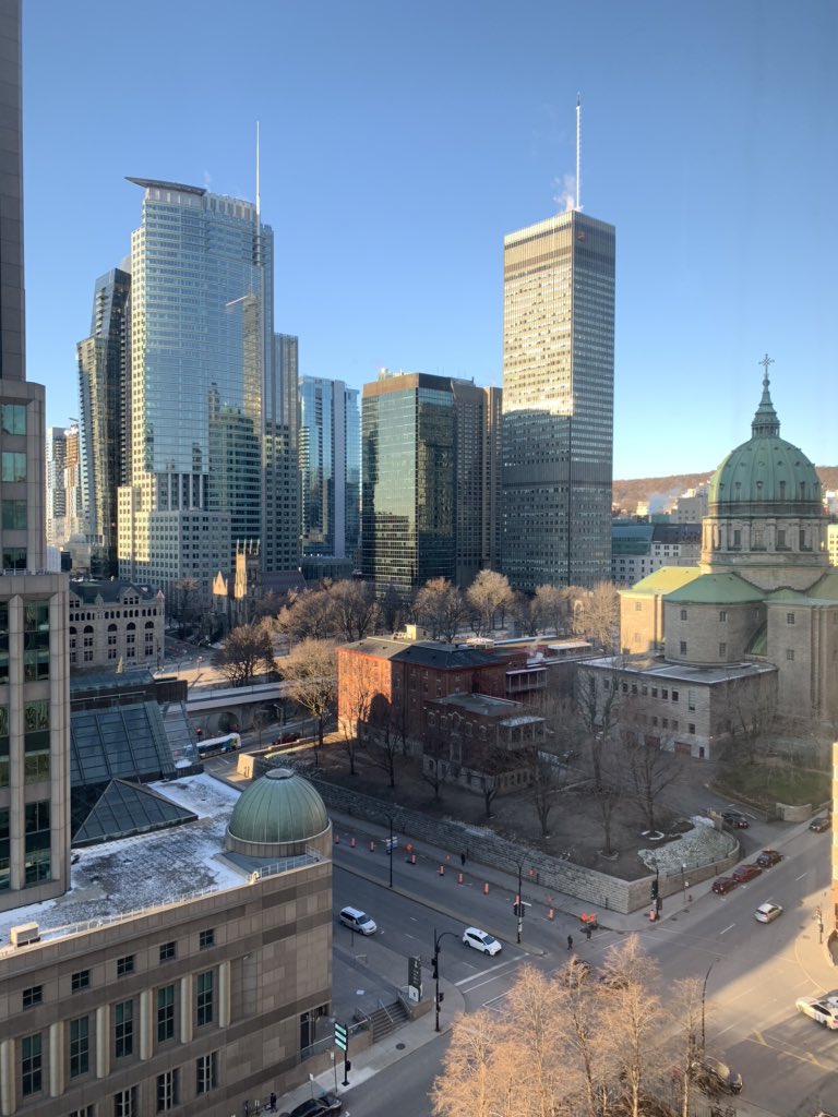 Aurevoir #MONTRÉAL ! Had a great time visiting @DavidKwanPhD @Aashiq_Kachroo and others at @Concordia @SynBioCU ! Great science in Québec in genomics and synthetic biology!