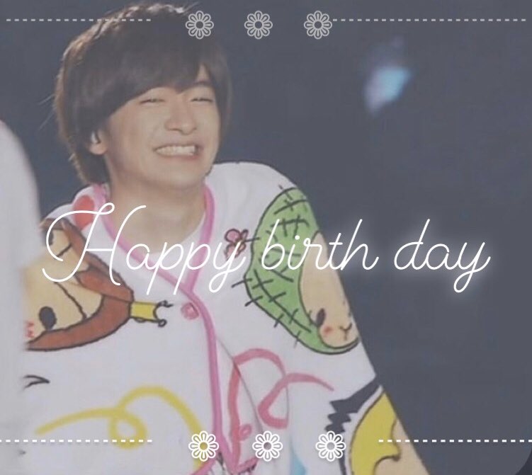           yuri     chinen           Happy  birthday                26th                          
