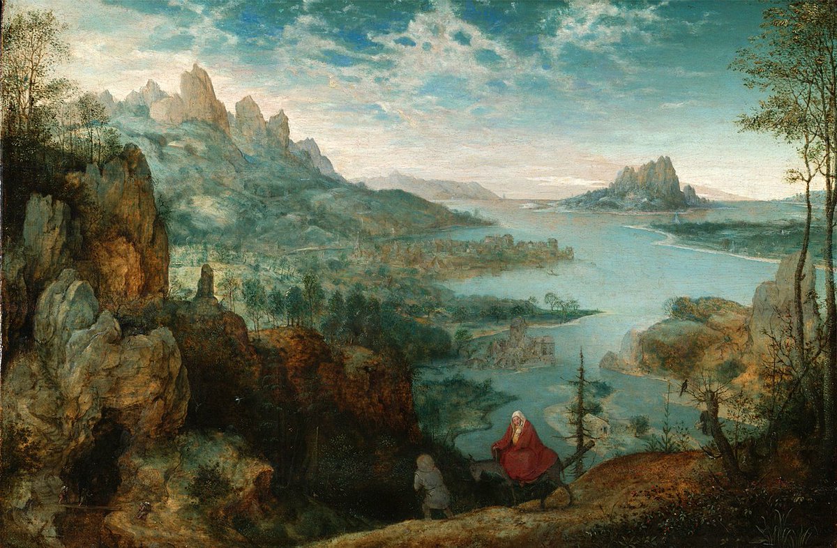 "Landscape with the Flight into Egypt"