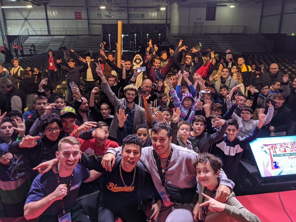 🌟TGS Événements - Les salons POP CULTURE 🌟 (@tgsevenements) on Twitter photo Ils ont enflammé la scène avec leur show #fortnite ! Merci à <a href="/e_rivage/">Rivage E-Sport</a> et ses streamers d'être venus au #TGSToulouse vous rencontrer !
#TGS <a href="/OVERTECK/">SMAIL "OVERTECK"</a> <a href="/OVT_MiGon/">Migon</a> <a href="/CarailTV/">CarailTV</a> <a href="/Sticky_ytb/">STICKY JR</a> Ils ont enflammé la scène avec leur show #fortnite ! Merci à <a href="/e_rivage/">Rivage E-Sport</a> et ses streamers d'être venus au #TGSToulouse vous rencontrer !
#TGS <a href="/OVERTECK/">SMAIL "OVERTECK"</a> <a href="/OVT_MiGon/">Migon</a> <a href="/CarailTV/">CarailTV</a> <a href="/Sticky_ytb/">STICKY JR</a>