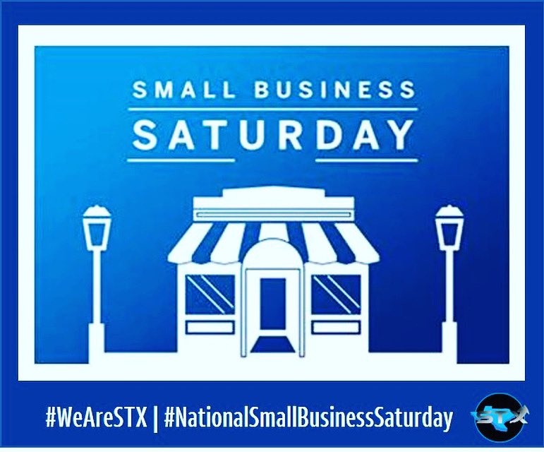 STXspeaks's tweet photo. Did you know there are nearly 30 million small businesses in the US? Stop, Shop and Support a local business in your community today! #SmallBusinessSaturday • #WeAreSTX• #STXoneTeam https://t.co/xAKBJ0qi2g