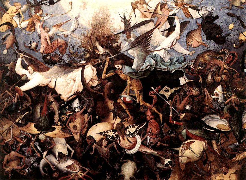 "The Fall of the Rebel Angels, (1562)"