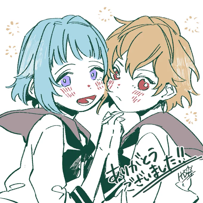 本日はお疲れ様でした～!!?‍♀️
描かせていただいたもの、その① 
