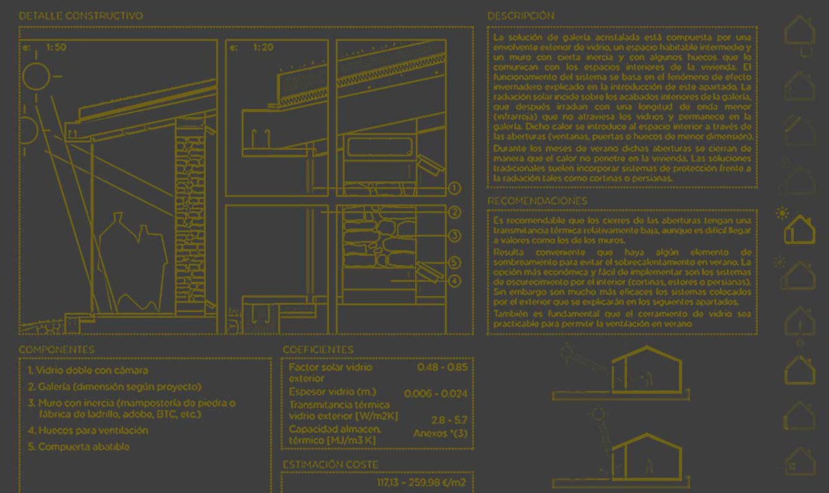Las casas bioclimáticas 38 soluciones constructivas ovacen.com/casas-bioclima… vía <a href="/OVACEN/">OVACEN</a> #arquitectura #construccion #planos