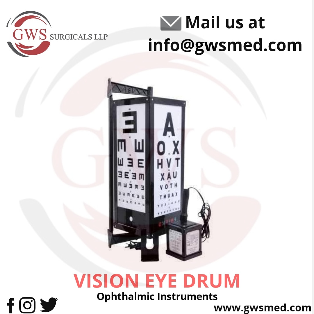 GWS Surgicals LLP (@llpgws) on Twitter photo Vision Eye Drum
Mail us at info@gwsmed.com
#eyecare #vision #eyehealth #optometrist #eyewear #eyes #optometry #sunglasses #eyedoctor #ophthalmology #eye #glasses #lasik #ophthalmologist #skincare #glaucoma #health #cataract
gwsmed.com/product-catego… Vision Eye Drum
Mail us at info@gwsmed.com
#eyecare #vision #eyehealth #optometrist #eyewear #eyes #optometry #sunglasses #eyedoctor #ophthalmology #eye #glasses #lasik #ophthalmologist #skincare #glaucoma #health #cataract
gwsmed.com/product-catego…