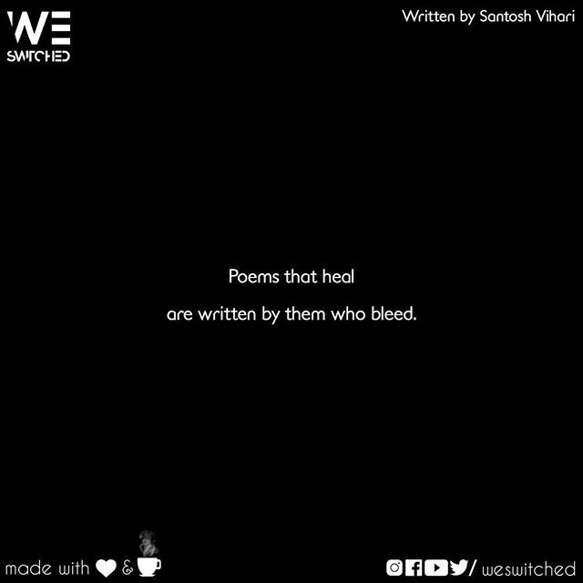 weswitched's tweet photo. Written by Santosh Vihari(@being_sv ) | Fanpost

Hashtags:

#weswitched #writersofinstagram #writersofig #writers #writerscommunity #writerslife #writersofindia #writersnetwork #writersblock #writercommunity #writersoninstagram #writerlife #writerscorner… https://t.co/viicO0pDJq https://t.co/0RtoWDqgDs