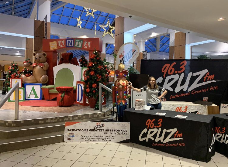 Today’s the day! We’re at <a href="/LawsonHeights/">Lawson Heights</a> Mall Saskatoon’s Greatest Gifts for Kids! Drop of a new unwrapped toy, make a kids Christmas in #yxe, and maybe you’ll win 1 of 3 $500 shopping sprees! 

Spread the word!