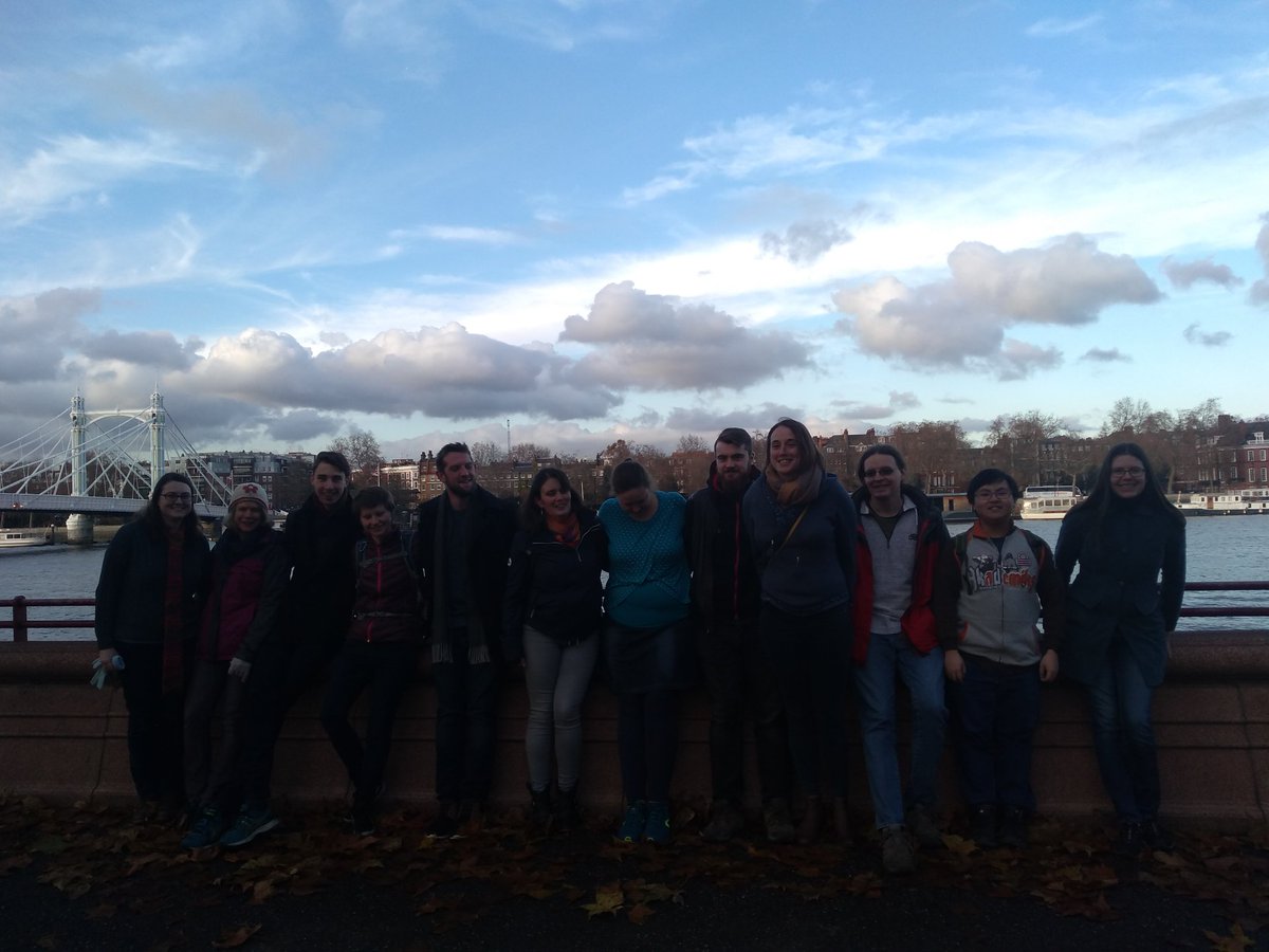 Gabrielle_wrote's tweet photo. #LondonLeg #StudentCross Doing what we do best, anybody for a stroll? #ThamesRiverReunion https://t.co/VpGdaz7QWp