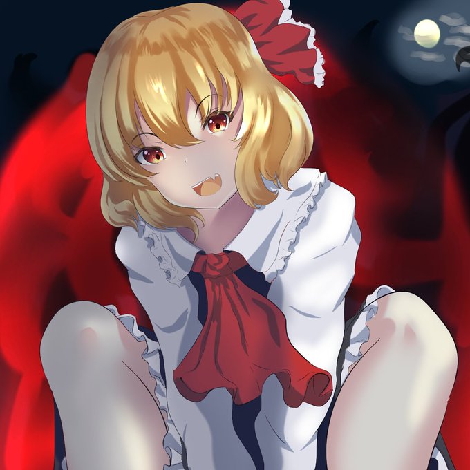 大遅刻+超久々のワンドロルーミア

暗闇に閉じ込められてこれからルーミアにアッーされる5秒前

#深夜の真剣お絵描き60分一本勝負 