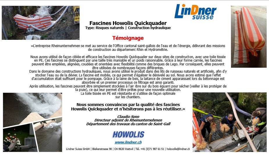 LindnerSuisse's tweet photo. #Fascines #Howolis #Quickquader Type: #Risquesnaturels | #Construction #hydraulique - «L'entreprise Rheinunternehmen se met au service de l'Office cantonal saint.. #paysagiste #geniecivil #renaturalization #geniebiologique #jardinsuisse #ingénieriehydraulique #ingénierie #génie https://t.co/3FmZXO1Qxe