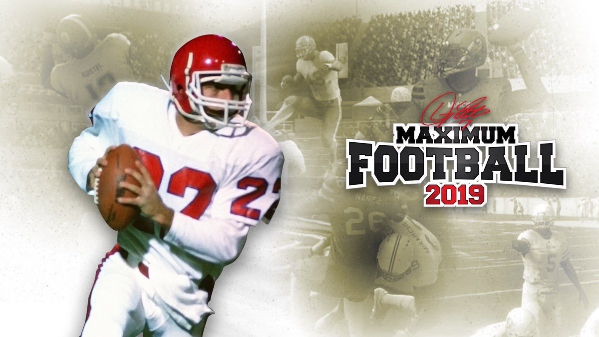 MaxFootballGame's tweet photo. For #SmallBusinessSaturday we are giving away couple game keys for Doug Flutie's Maximum Football 2019! RT, Like &amp; comment your console!

Have your own #collegegameday and start a customizable 130 team Dynasty Mode today!

Thank you for supporting indie game dev! #XboxOne #PS4 https://t.co/MNMgI9NaQ8