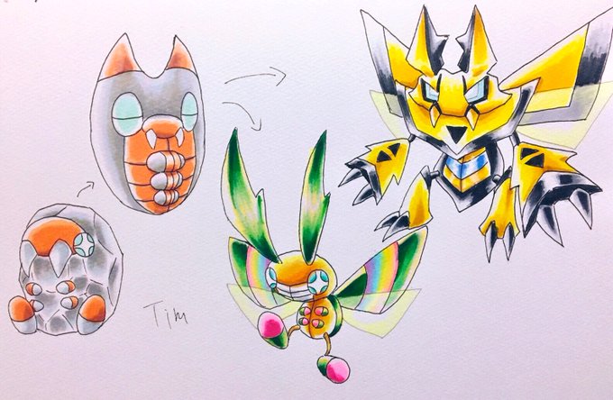 オリジナルポケモン の注目ツイート イラスト マンガ Twoucan