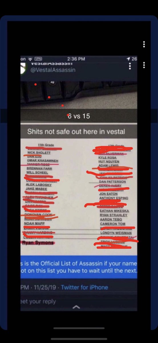 VestalAssassin's tweet photo. Here is an updated list https://t.co/VTOsfajie8