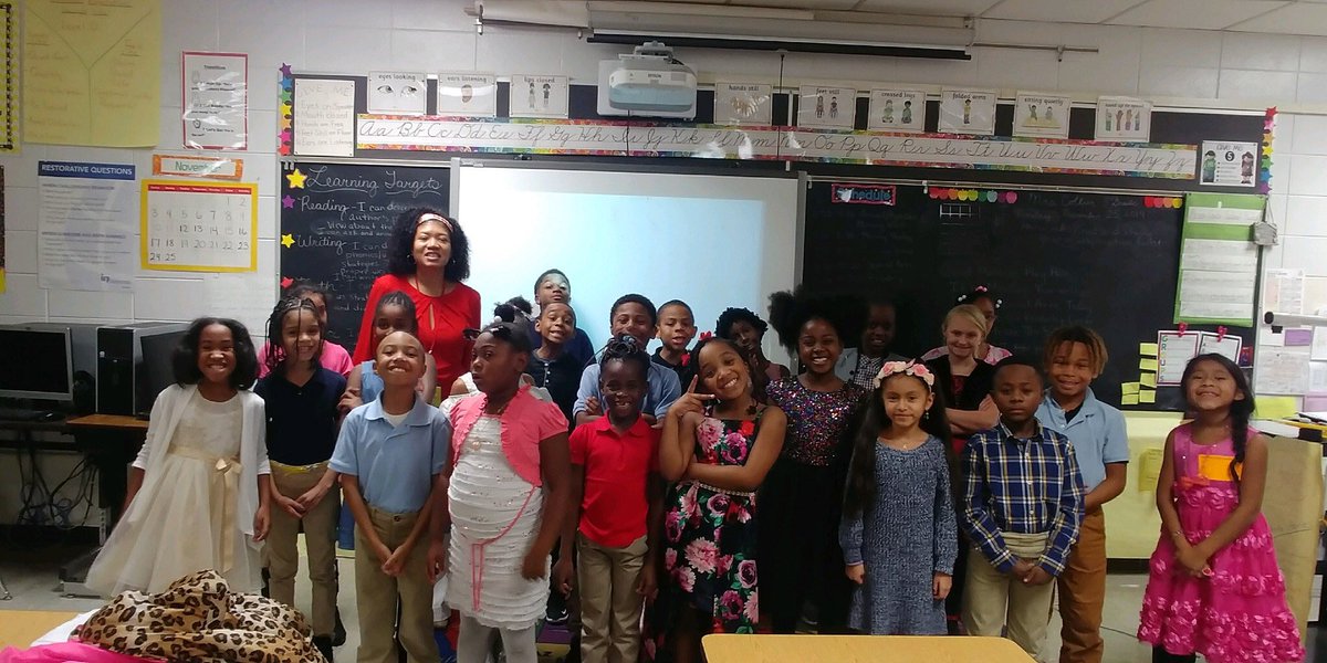 All dressed up and someplace to go! Third grade enjoyed The Best Christmas Pageant Ever at Stage One. <a href="/PriceOwls/">Price Elementary</a> <a href="/samanthakyed/">Samantha Miller</a> <a href="/StageOneFamily/">StageOne</a> #pricepride #jcpsforward #thepriceway #wearejcps