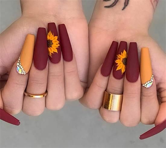 71 Fall Nail Designs to Fall in Love with: Fall Nails to Inspire