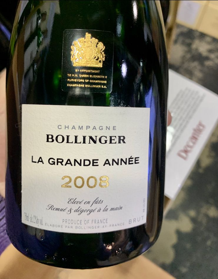 Pogoswineshop's tweet photo. Baller 2008 Bollinger 'Grande Annee' Champagne for a Steal &amp; Tasting Today: Perfect Italian Wine Pairings for Thanksgiving Leftovers! - https://t.co/SNgd5EvpJm https://t.co/cYUKfid05b