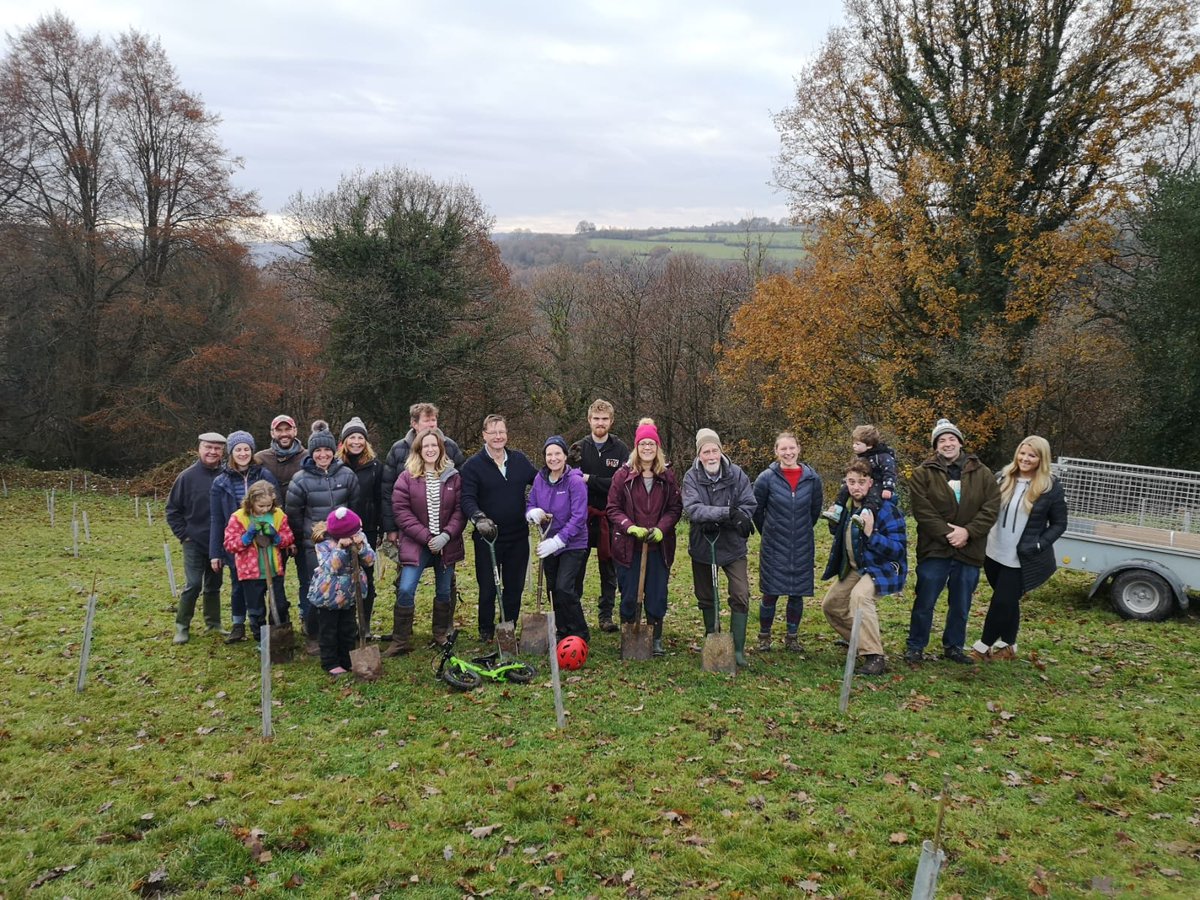 JamiesFarm's tweet image. Thanks to all the wonderful volunteers who came to #JFMonmouth today and planted 412 trees kindly donated by @WoodlandTrust #everytreecounts