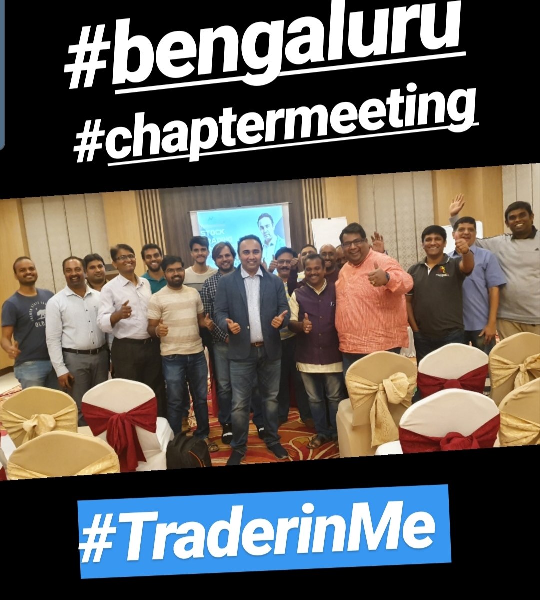 VishalMalkan's tweet photo. #TraderinMe #oneyearcoaching #protrader #bengaluru #chaptermeeting https://t.co/fD0lVPMu9D