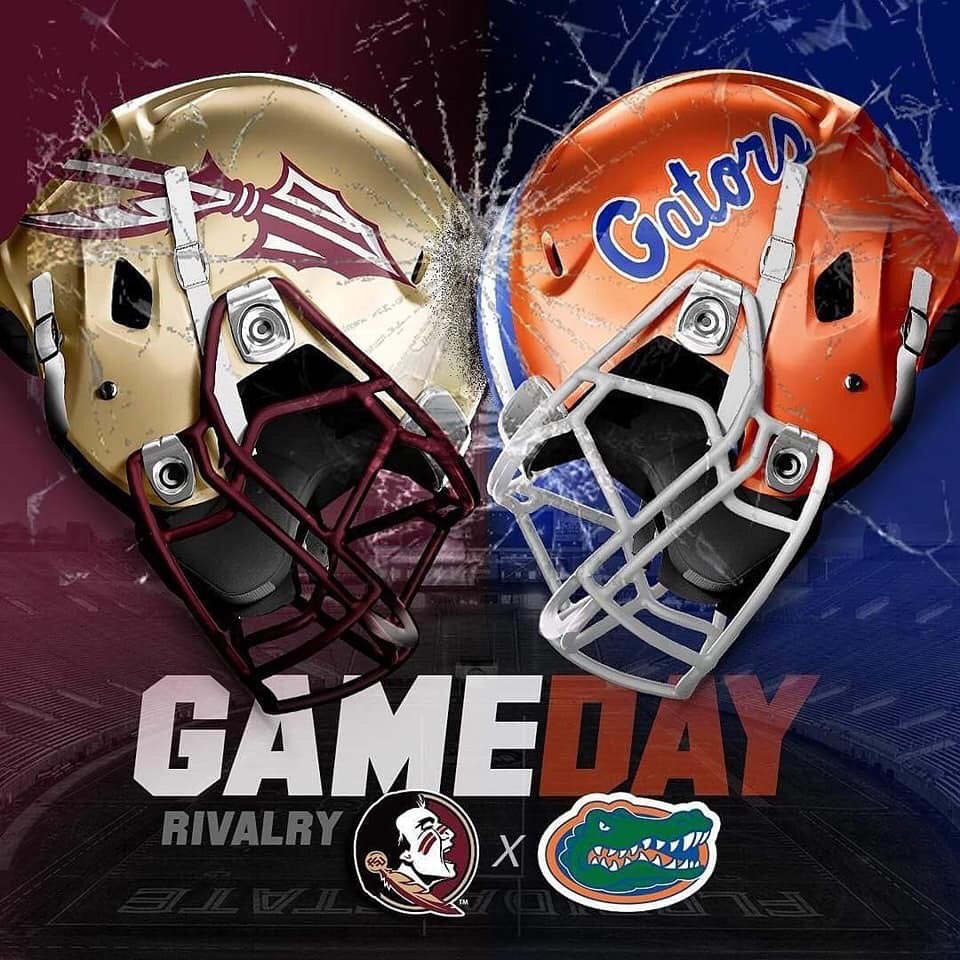 FSUKXAZ's tweet photo. Wake up Noles! It’s Gameday! Beat the Gators! #FSU #Noles #GoNoles #FearTheSpear #FSUFootball #FSUvsUF #FSUvsFU #BeatUF #BeatFU #GatorsSuck #GatorHater #RivalryWeek #HateWeek https://t.co/ST5h7mSXo8