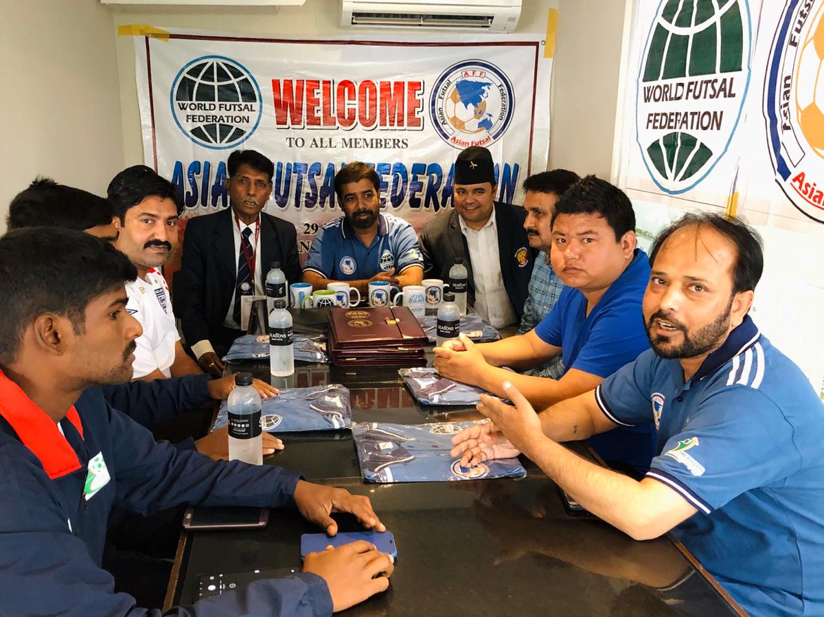 WorldFutsalFed1's tweet photo. The 2019 Asian Futsal Federation Congress finishes with great success in Bangkok Thailand.

Great job done by all involved.. https://t.co/6j0sYNTzsg
