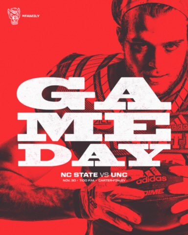 PackFootball's tweet photo. #BeatUNC 

🐺🐺🏈 https://t.co/zGHOS99xtK