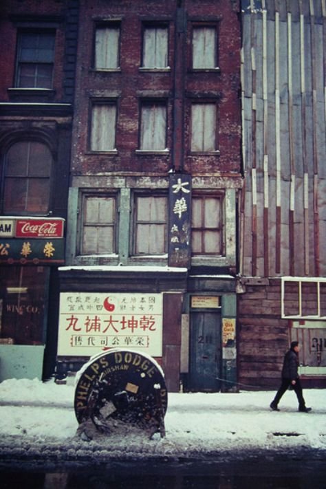 Saul Leiter, Chinatown, ca 1950