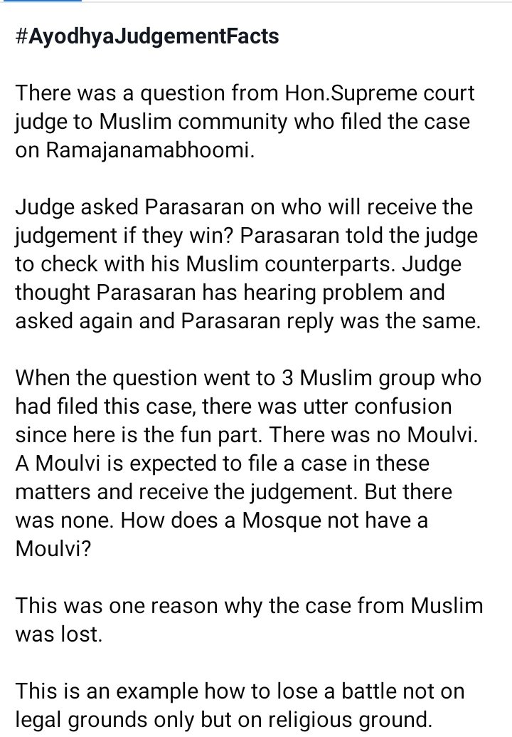 GarvHinduAR's tweet image. #ayodhyajudgment