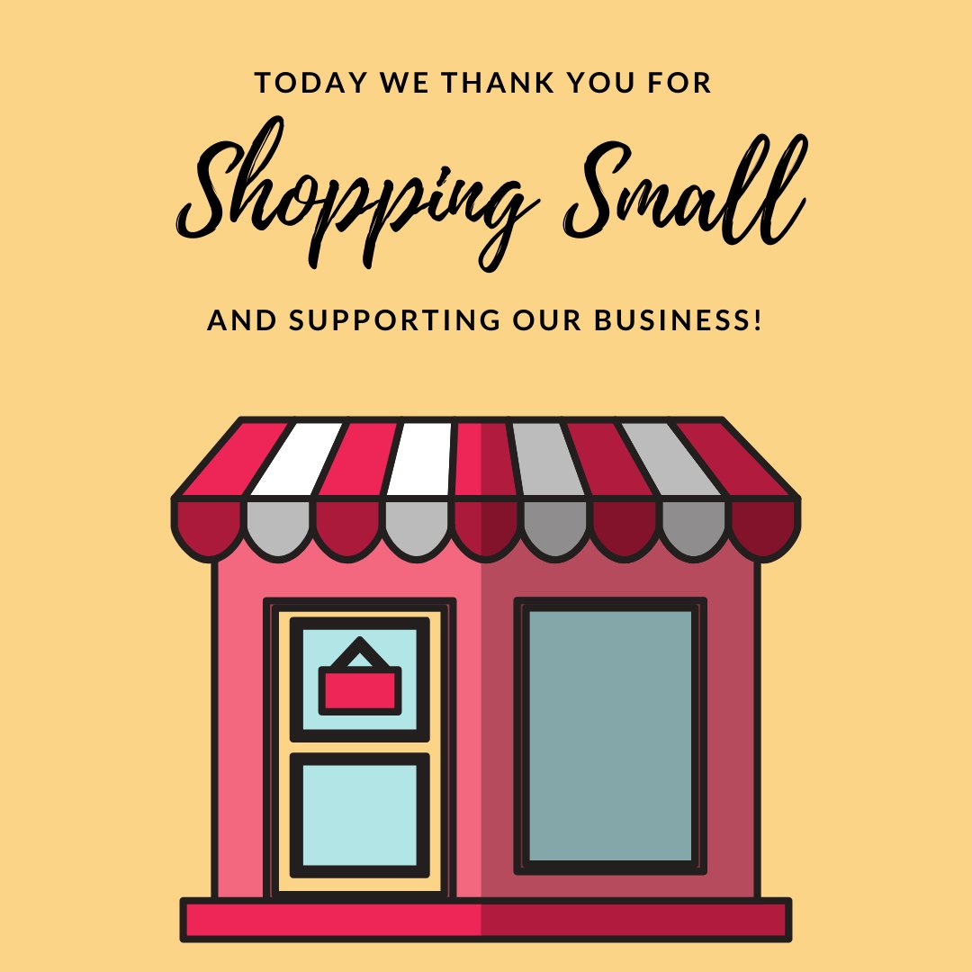 1stGenRad's tweet photo. We want to thank you for shopping small and supporting small businesses like ours! #SmallBusinessSaturday https://t.co/LHwn30vir3