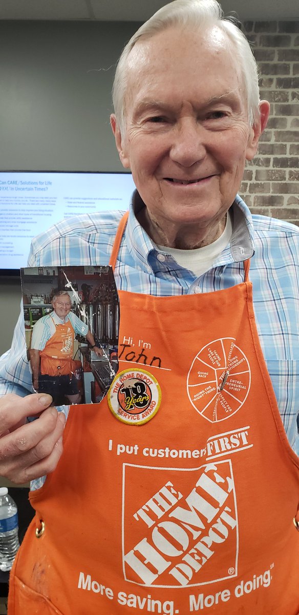Tara Leigh Mailliez (@taramailliez) on Twitter photo 🎉Celebrating with our Paint Associate John Sincere today @ #0134
 Tomorrow is his 90th birthday!🎂 
#Fulltime #Goals
#depotfamily 
<a href="/hollytate122/">Holly Tate</a> 🎉Celebrating with our Paint Associate John Sincere today @ #0134
 Tomorrow is his 90th birthday!🎂 
#Fulltime #Goals
#depotfamily 
<a href="/hollytate122/">Holly Tate</a>