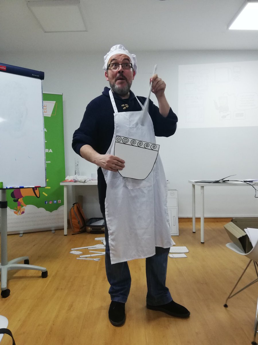FritzlerMarcela's tweet image. Ramón Besonia en #creativosELE, #Visualcooking
La cocina en la clase de ELE
