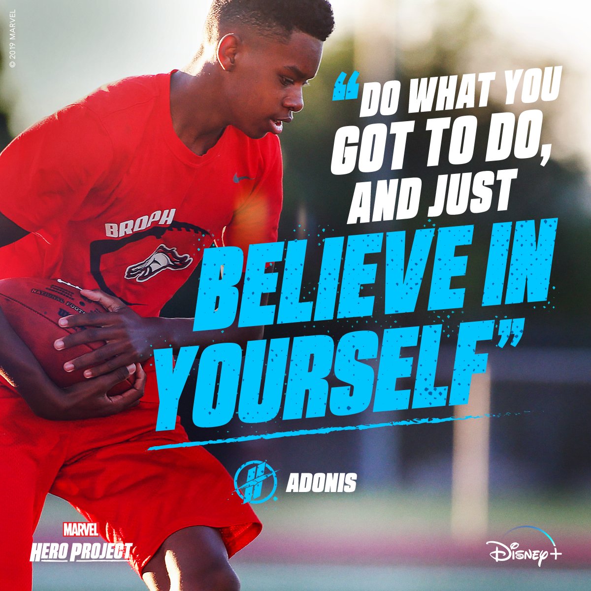 DisneyPlus's tweet image. Inspirational is an understatement. Stream the first four episodes of @Marvel’s #HeroProject now on #DisneyPlus!