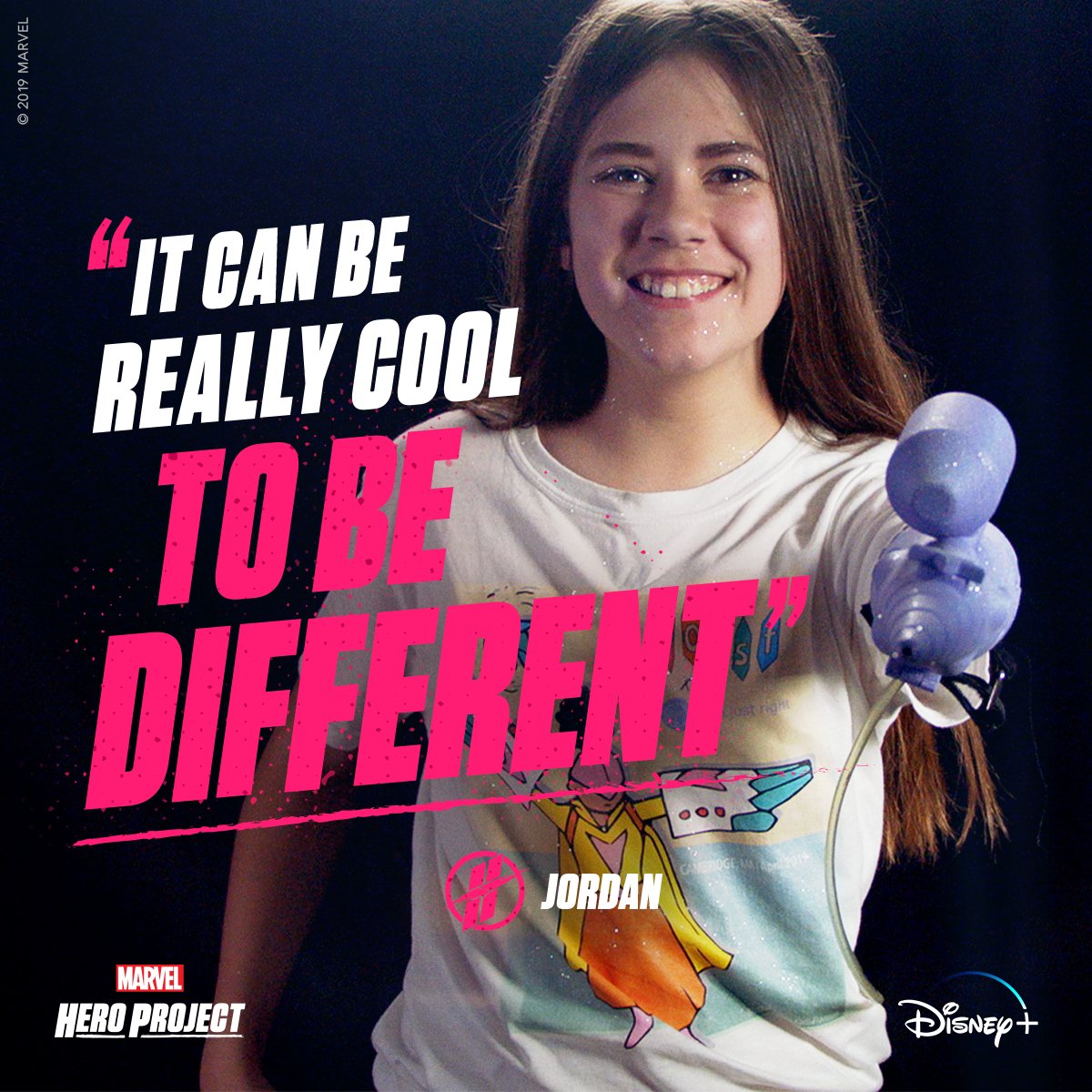 DisneyPlus's tweet image. Inspirational is an understatement. Stream the first four episodes of @Marvel’s #HeroProject now on #DisneyPlus!