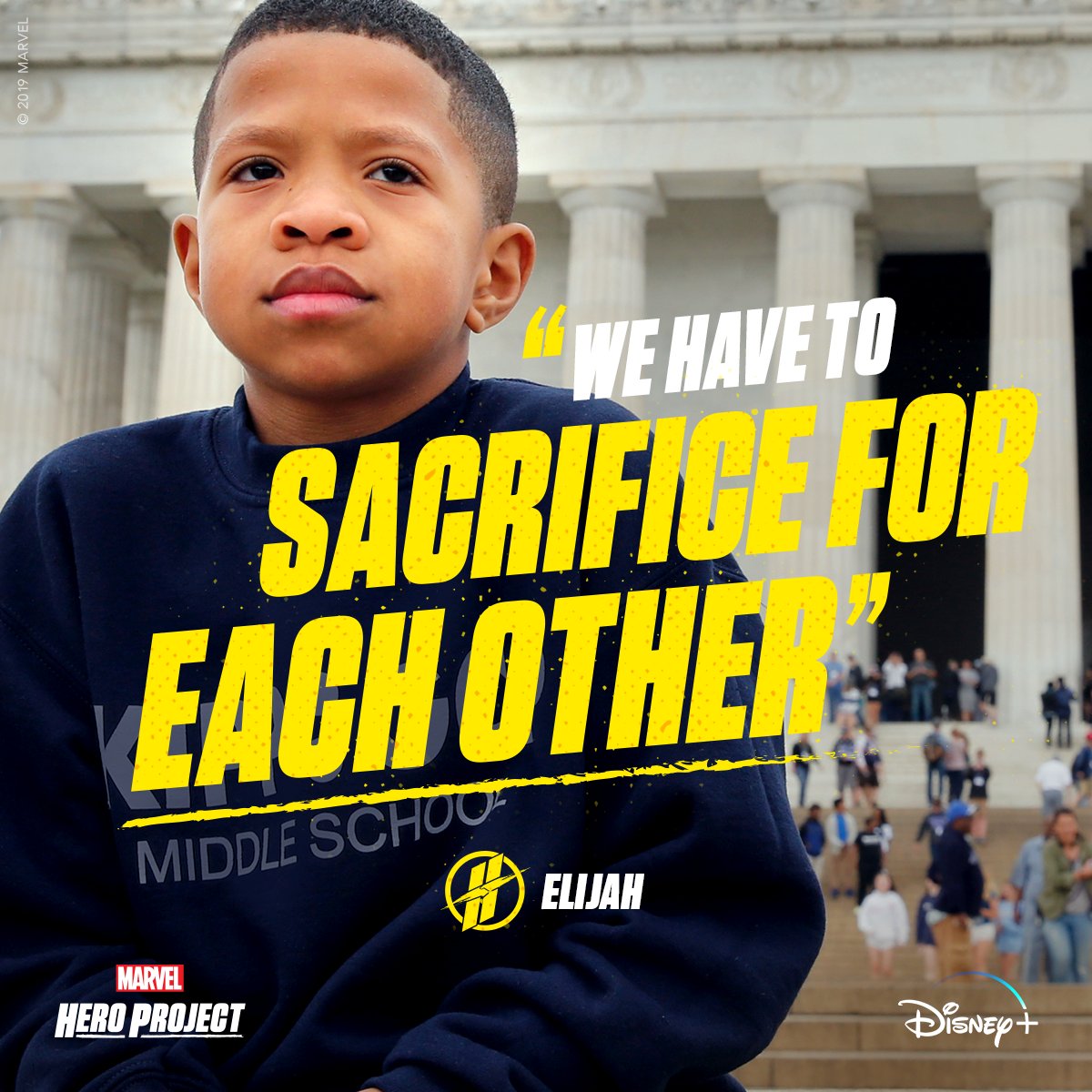 DisneyPlus's tweet image. Inspirational is an understatement. Stream the first four episodes of @Marvel’s #HeroProject now on #DisneyPlus!