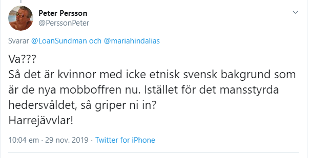 LoanSundman's tweet image. Det är faktiskt rätt spännande att högern nu (Ja @mariahindalias är höger"sosse") verkar tycka att #identitetspolitik är värsta bästa grejen.