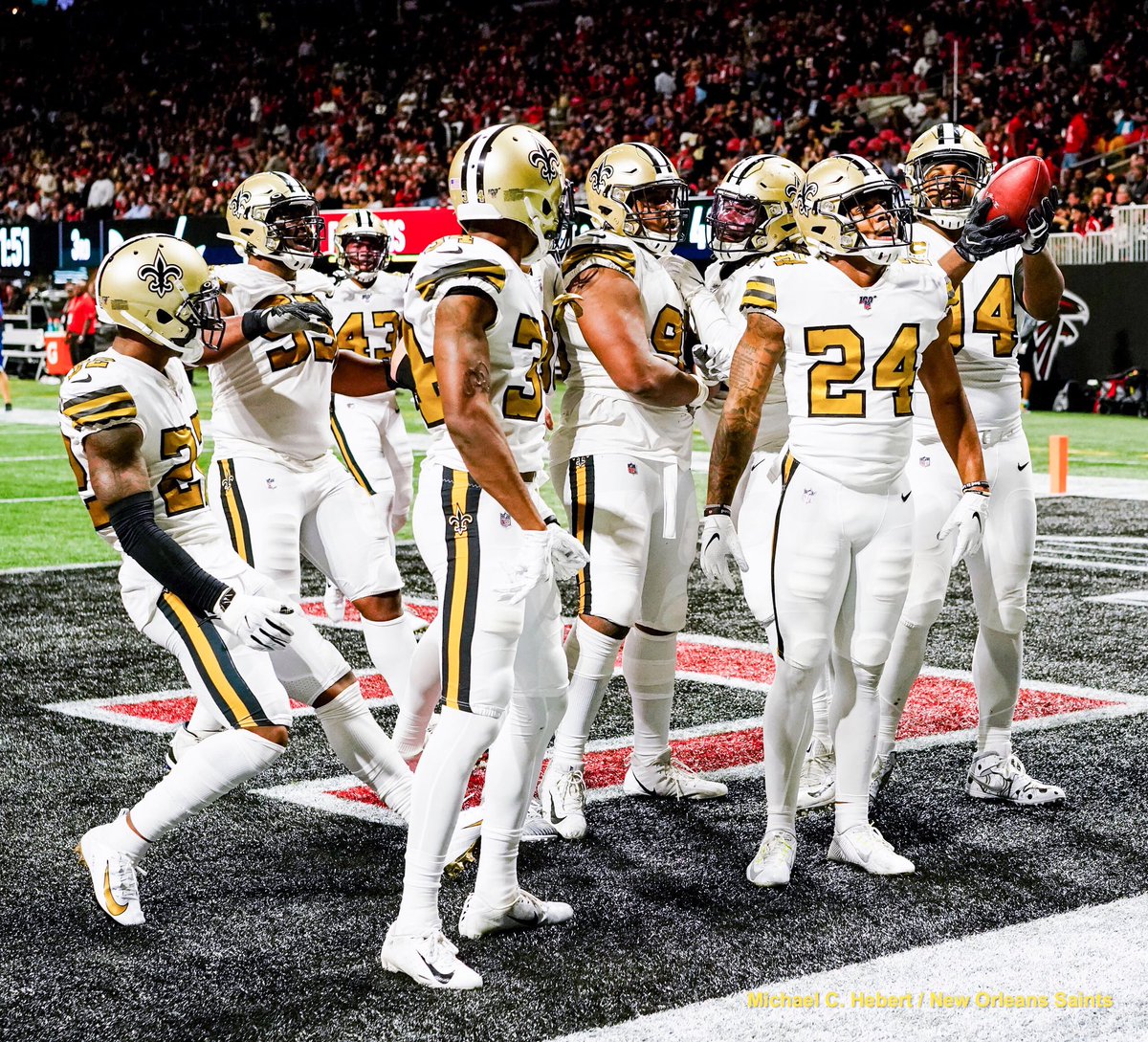 Saints's tweet photo. #Saints https://t.co/Fa8ILSkFJD