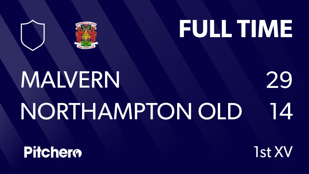 NOSRFC's tweet image. FULL TIME: Malvern 29 - 14 Northampton Old Scouts
#MALNOR #Pitchero
pitchero.com/clubs/northamp…