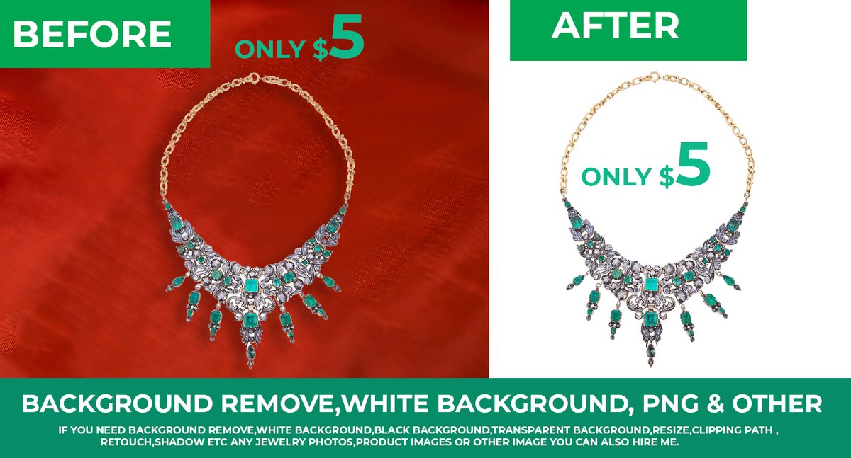 gdpalash24's tweet photo. If you need background remove or white background Services any image or product Also can hire me.
Order : https://t.co/cpNU5PSKjG
 #BTSatMMA  #jewelry #Amazon  #Florida #California #USA #backgroundremover #MMA2019 #remove #ringette  #SaturdayThoughts  #Florida #TEXAS #LosAngeles https://t.co/vdO57Abwyl