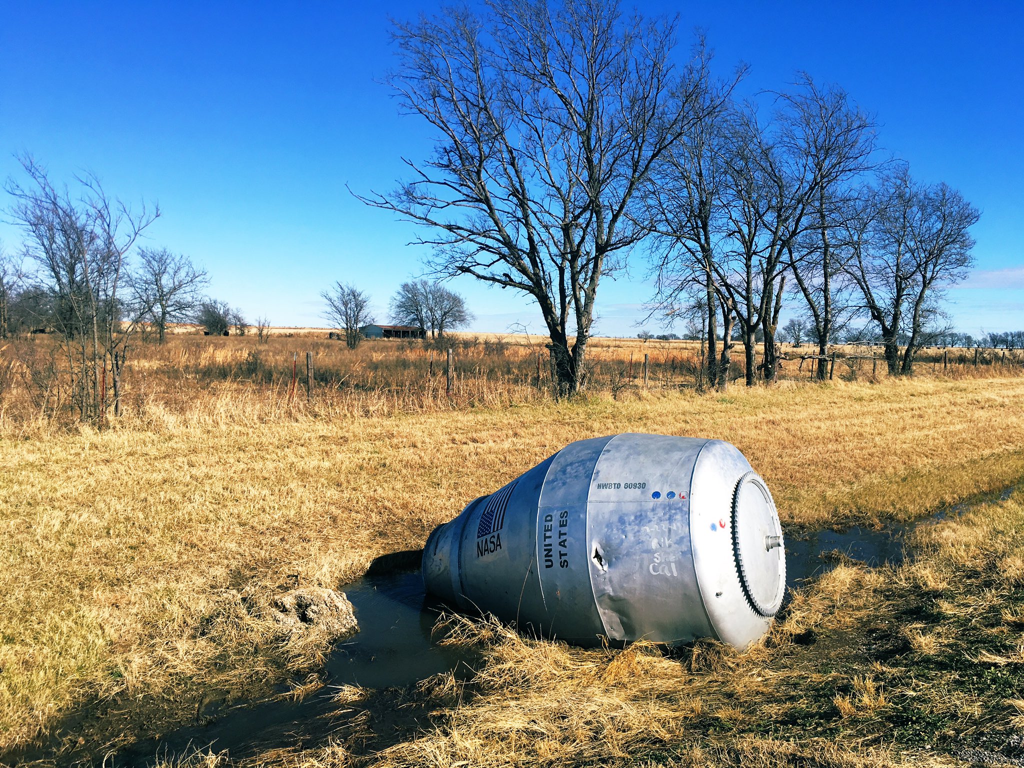 Mike Senese on Twitter: "Back in 1959 a cement mixer crashed on a side road  in rural Oklahoma. Too heavy to move, it's sat there for decades, decorated  (more recently) by locals