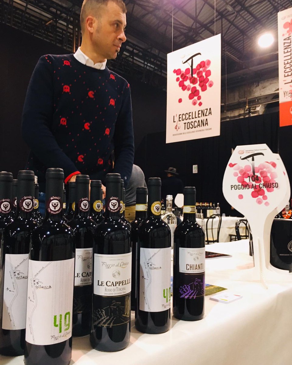 Marco is on location at Stazione Leopolda today
🍷🍷🍷
Food and Wine in Progress has opened its doors, and we are all set at stand 104 to have you taste our wines.
⬇️
We are waiting for you!
#foodandwineinprogress
#chiantilovers

Are you coming?