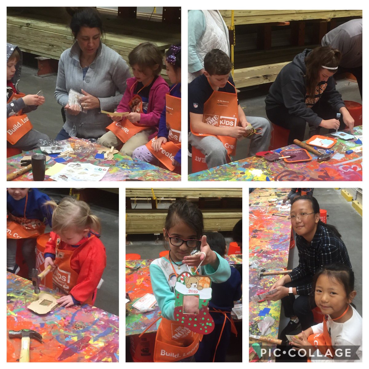 Santa Claus and his Elf showed up at kids workshop today!!  <a href="/V_R_Shubbie/">Vincent Shubbie</a>