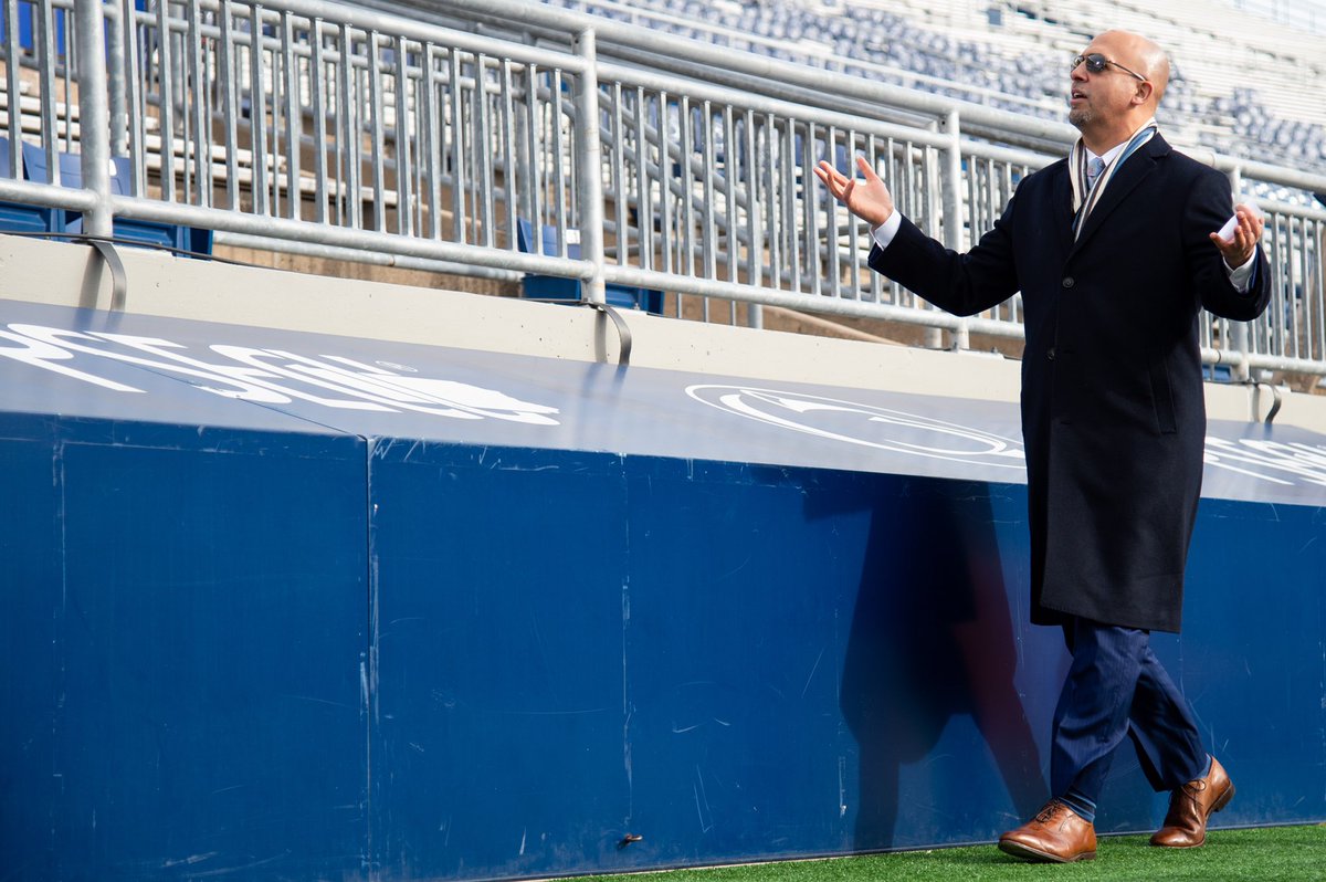 NoahRiffe's tweet photo. Coach Franklin is in the building. https://t.co/MU009LWfCD