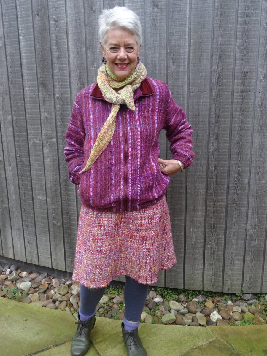 creativeweaving's tweet image. Zip up Jacket for Winter creativeweaving.wordpress.com/2019/11/30/zip…